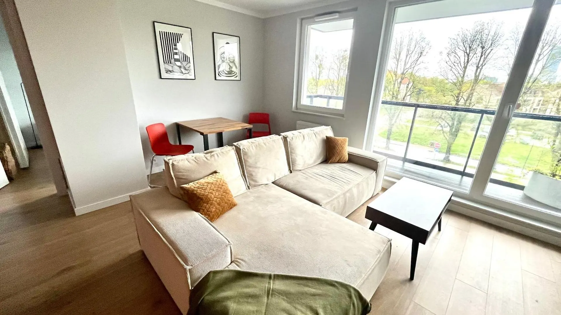 Apartment Agapella Apartamenty- Apartament Oliwa Park With Balcony Gdansk Poland